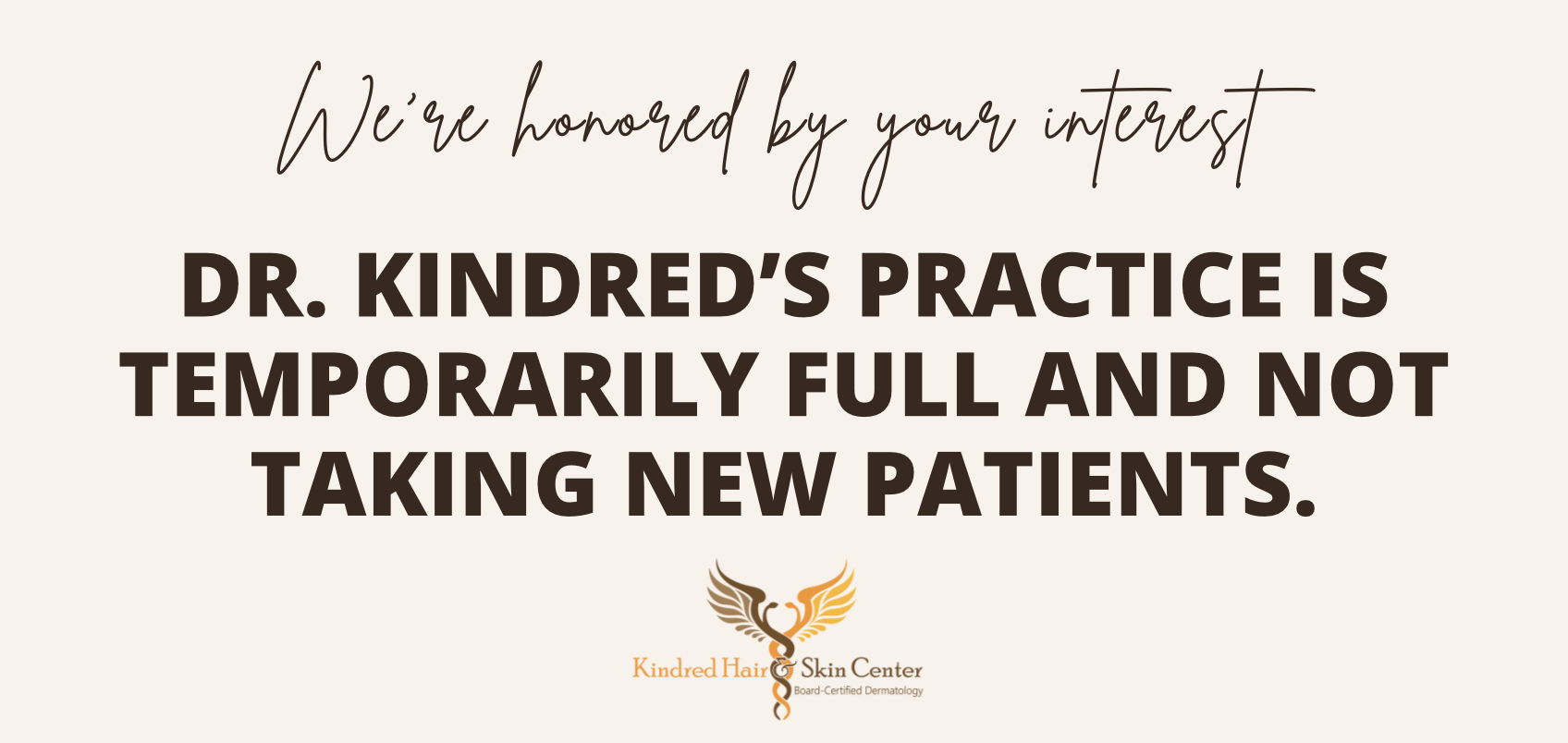 not accepting new patients